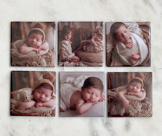 6 x Custom Photo Magnets