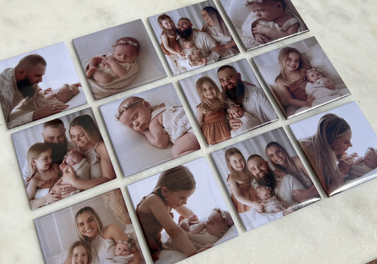 12 x Custom Photo Magnets